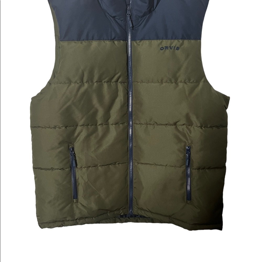 Orvis Vest Green with Inside Pocket Size Large Men